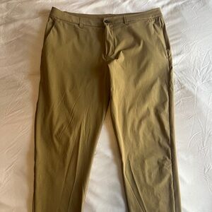 Lululemon 36W / 32L Warpstreme ABC Classic Fit Trouser, Artifact